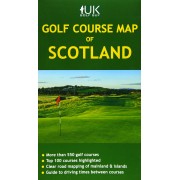 Golf Course Map of Scotland
